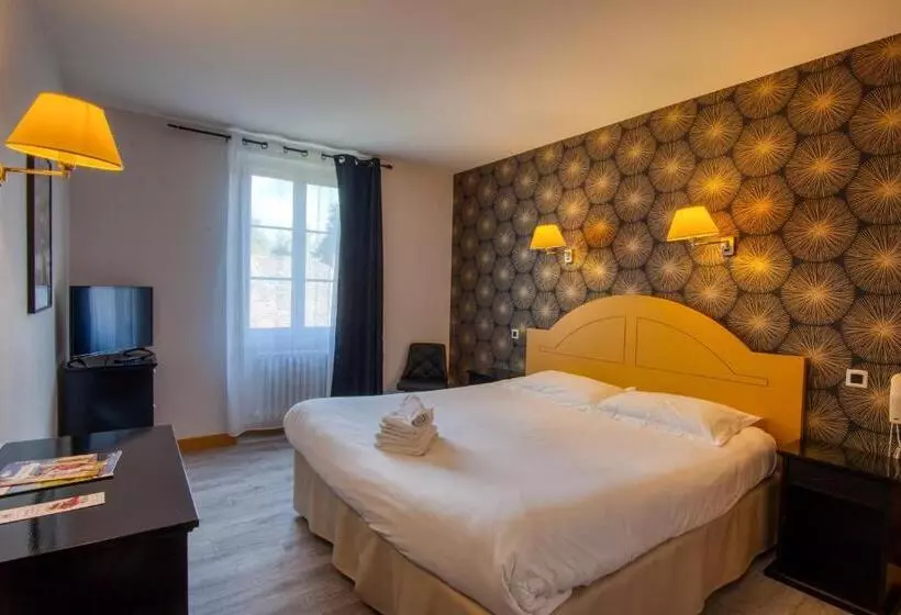 スーペリアールーム, Hôtel Restaurant Plaisance Piscine Couverte Et Chauffée  Proche Sarlat