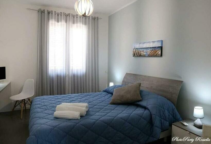 침실 2개 바다 전망 아파트, B&b Al Porticciolo