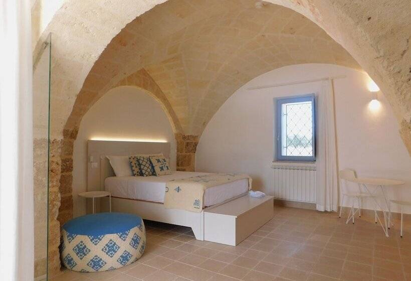 غرفة ديلوكس رباعية, Masseria Malvindi