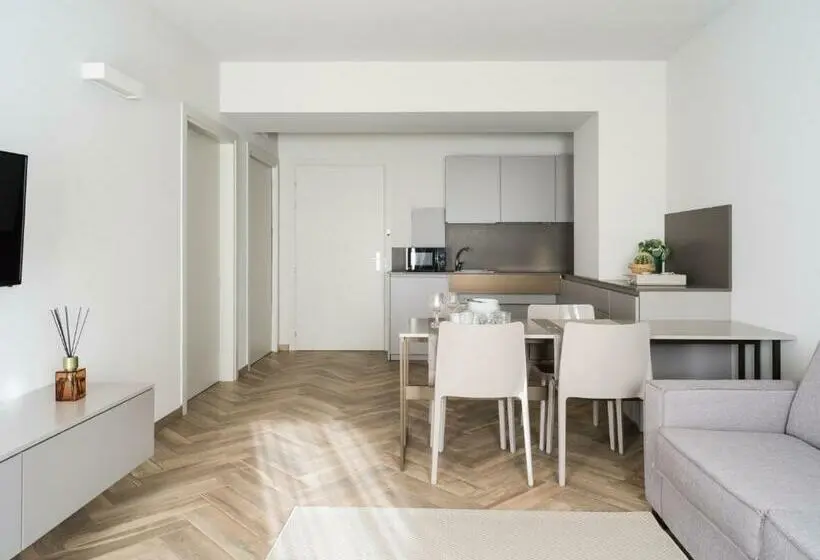１ベッドルームのデラックスアパートメント, Bed & Breakfast La Home And Apartments