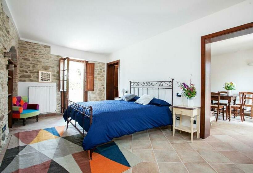اتاق راحتی سه تخته, Agriturismo La Palazzetta Di Assisi