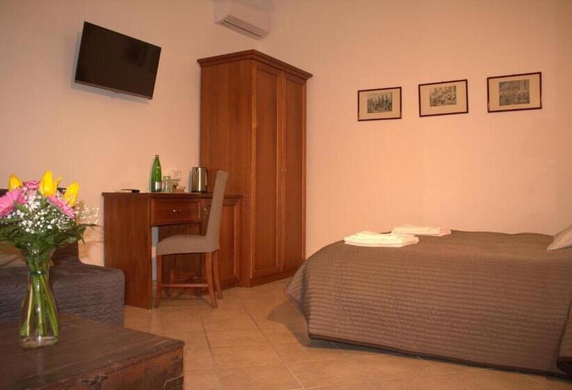 اتاق استاندارد چهار تخته, Sentimento Del Tempo B&b