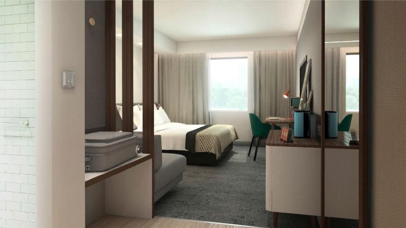 带大床的豪华间, Holiday Inn Birmingham City, An Ihg