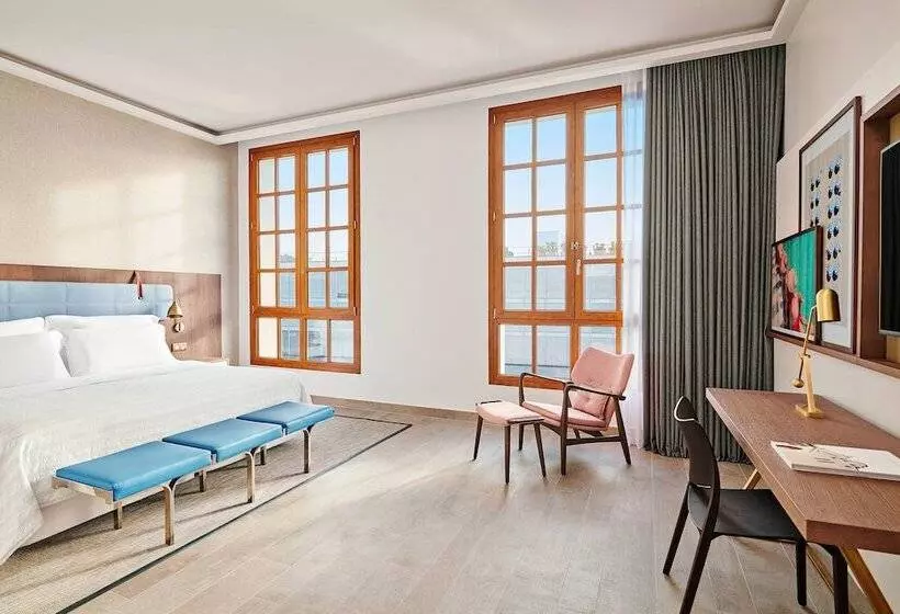 اتاق لوکس با چشم‌انداز باغ, Le Meridien Ra Beach Hotel And Spa
