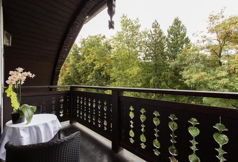 غرفة قياسية مزوَّدة بشُرفة, Sacher Baden