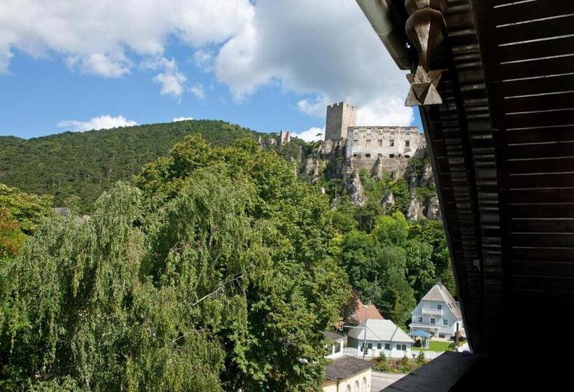 جناح مزوَّد بشرفة, Sacher Baden