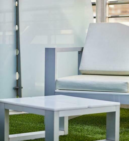 غرفة قياسية مزوَّدة بتراس, Silken Puerta Valencia