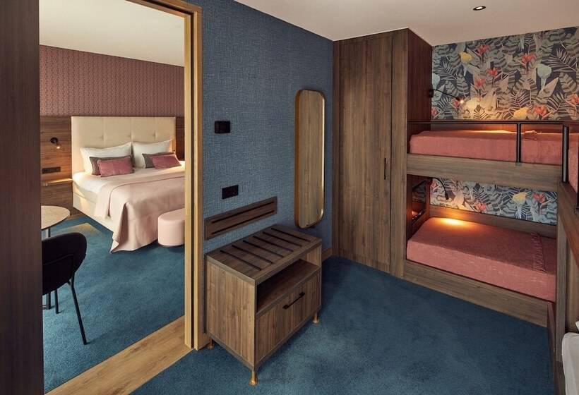 غرفة ديلوكس عائلية, Van Der Valk Hotel Haarlem