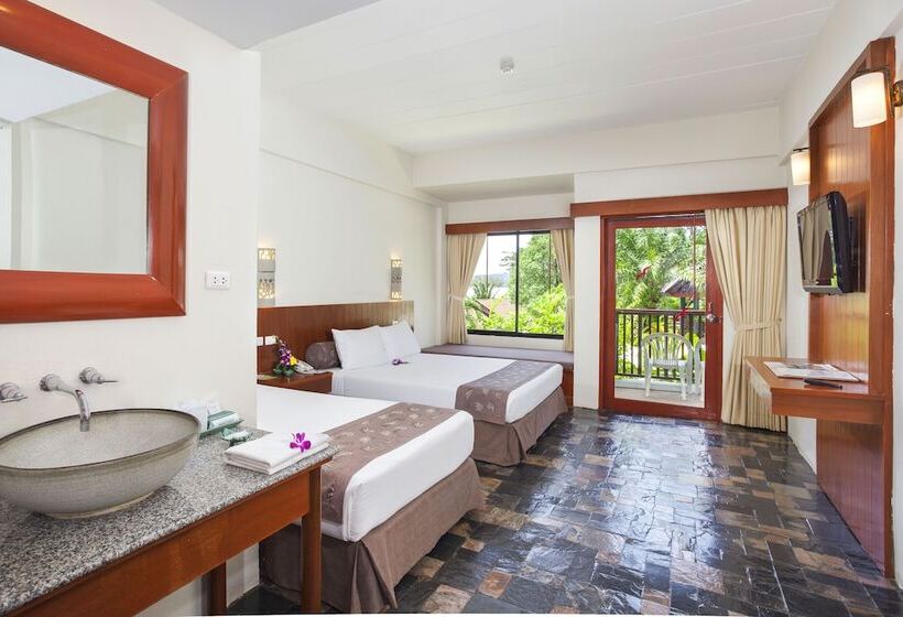 풀장 전망 디럭스 룸, Karona Resort & Spa Sha Extra Plus