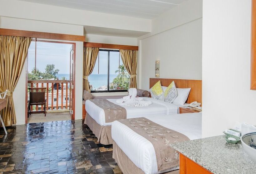 디럭스 룸 바다 전망, Karona Resort & Spa Sha Extra Plus