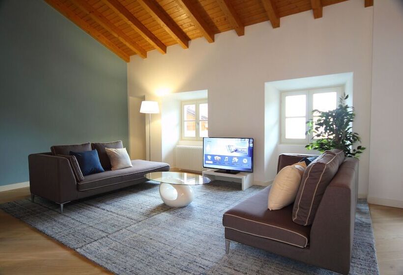 Апартаменты Пентхаус 2 Спальни, Verbania  Luxury Italy Apartments