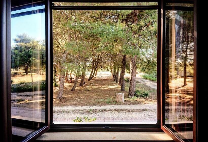 חדר לארבעה סטנדרטי עם נוף לגינה, Villa Delle Palme