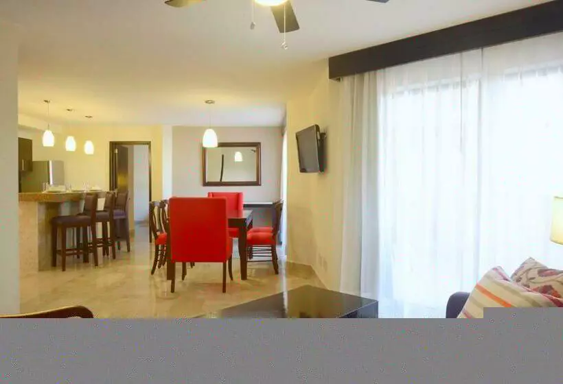 اتاق لوکس با چشمانداز دریا, Canto Del Sol Puerto Vallarta All Inclusive