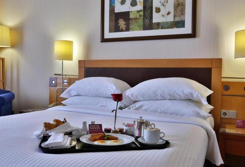 اتاق دلوکس با تخت کینگ و چشم‌انداز شهر, Crowne Plaza Hamra Beirut, An Ihg