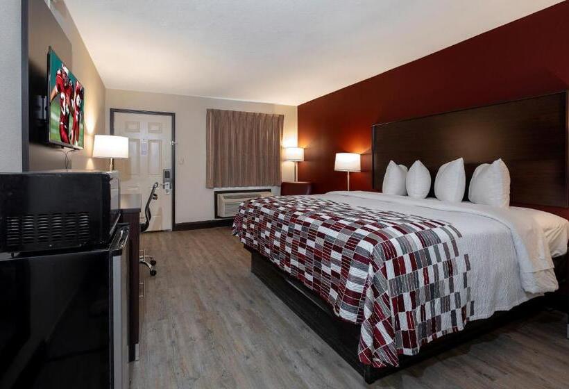 اتاق سوپریور با تخت بزرگ, Red Roof Inn Muscle Shoals