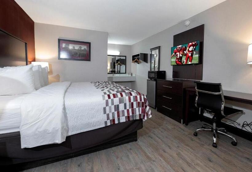 اتاق سوپریور با تخت بزرگ, Red Roof Inn Muscle Shoals