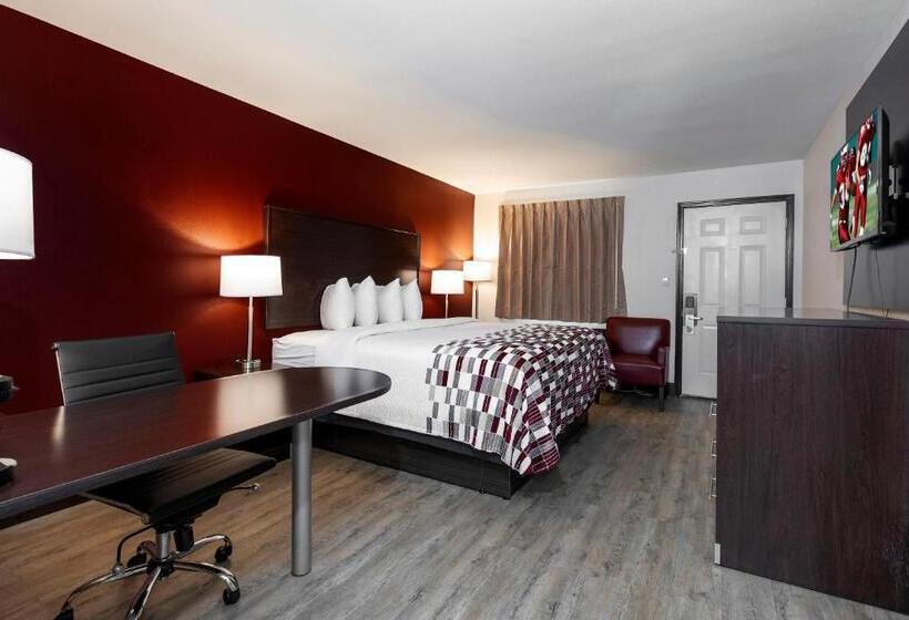 اتاق سوپریور با تخت بزرگ, Red Roof Inn Muscle Shoals