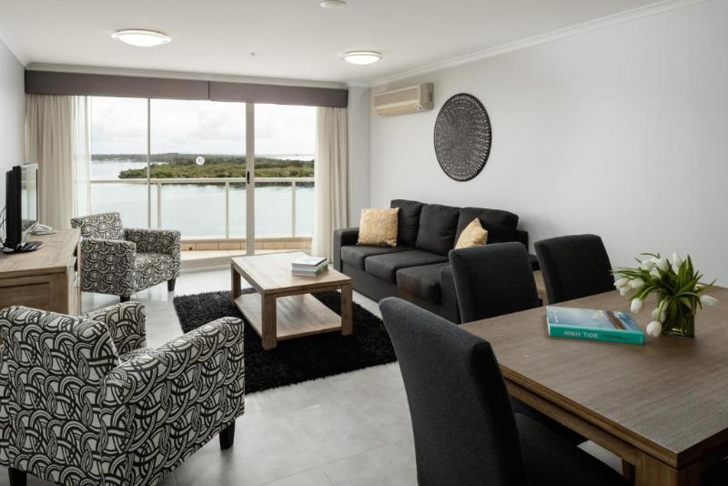침실 2개 바다 전망 아파트, Rydges Hotel Port Macquarie