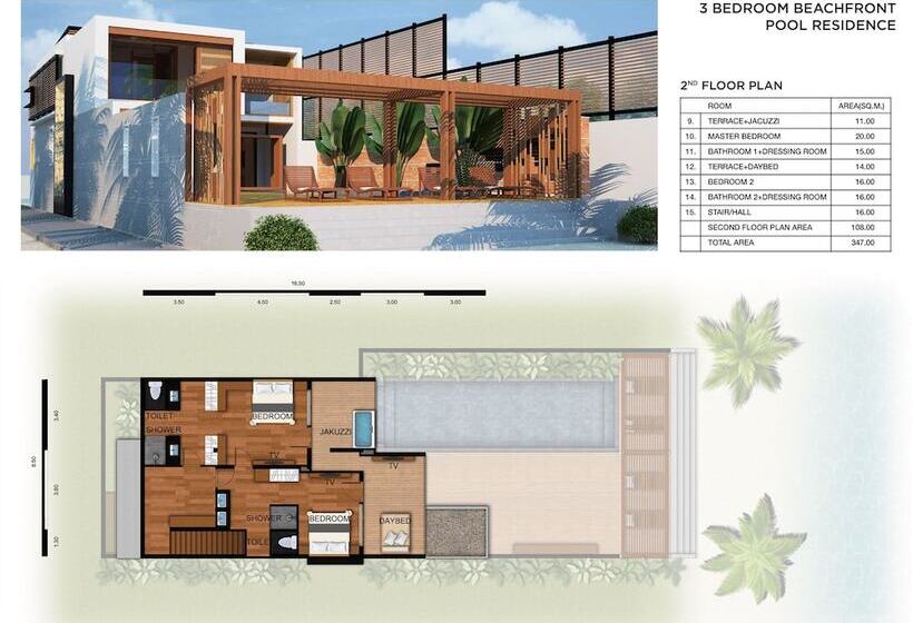 Апартаменты 3 Спальни Вид на Море, Pavilion Samui Villas And Resort   Sha Extra Plus