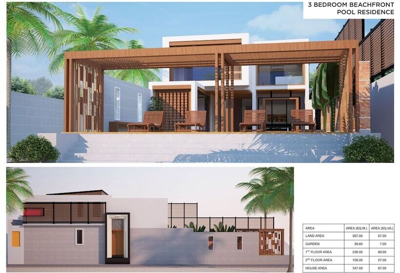 침실 3개 바다 전망 아파트, Pavilion Samui Villas And Resort Sha Extra Plus