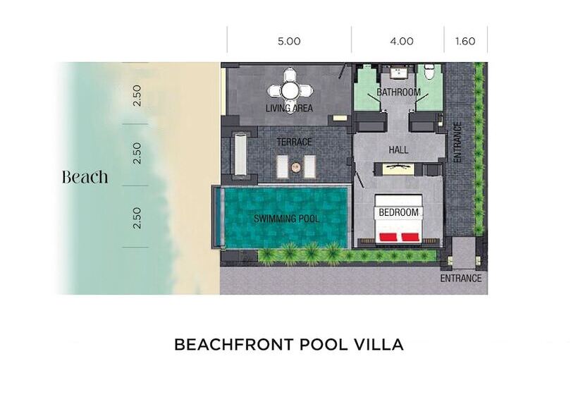 Вилла 1 Спальня Вид на Море, Pavilion Samui Villas And Resort   Sha Extra Plus
