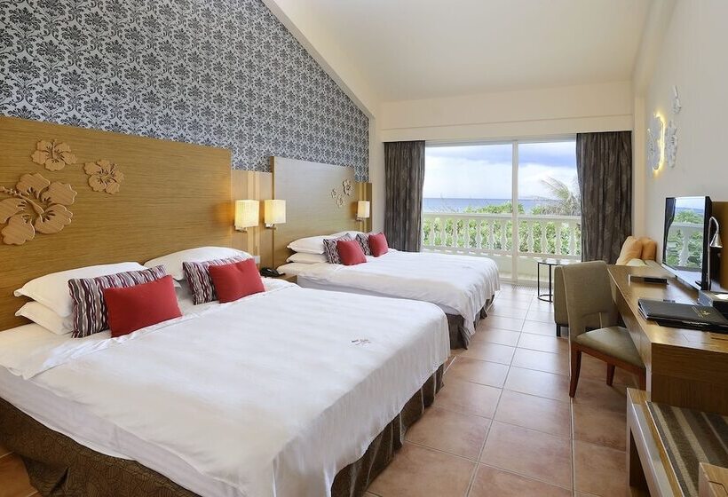 اتاق خانوادگی با چشم‌انداز دریا, Chateau Beach Resort Kenting