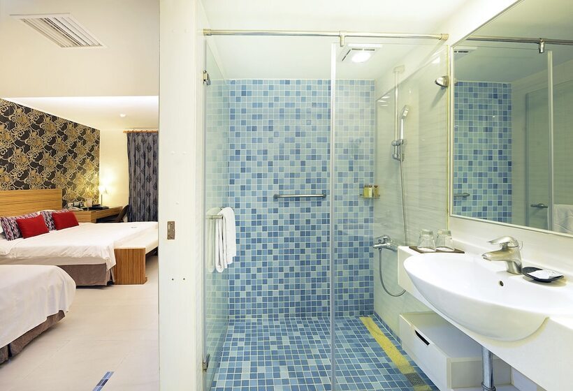 اتاق خانوادگی با چشمانداز دریا, Chateau Beach Resort Kenting