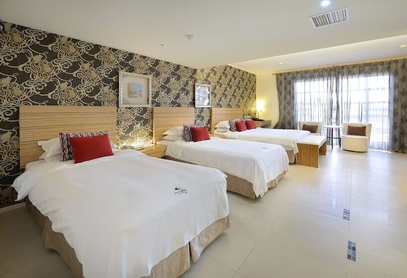 اتاق خانوادگی با چشمانداز دریا, Chateau Beach Resort Kenting