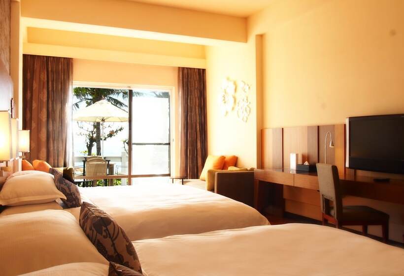 اتاق خانوادگی با چشم‌انداز دریا, Chateau Beach Resort Kenting