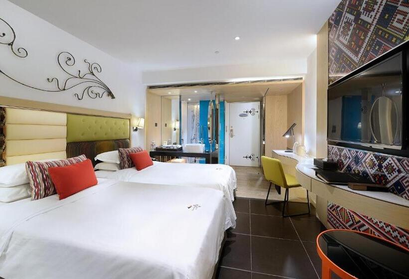 اتاق استاندارد با چشمانداز دریا, Chateau Beach Resort Kenting