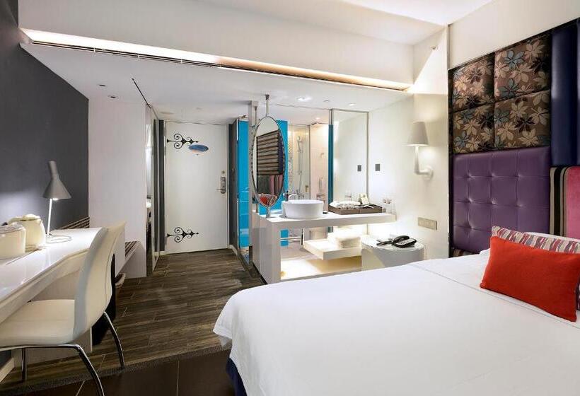 اتاق استاندارد با چشمانداز دریا, Chateau Beach Resort Kenting