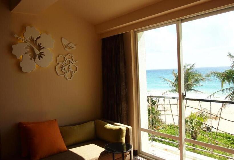 اتاق خانوادگی با چشمانداز دریا, Chateau Beach Resort Kenting