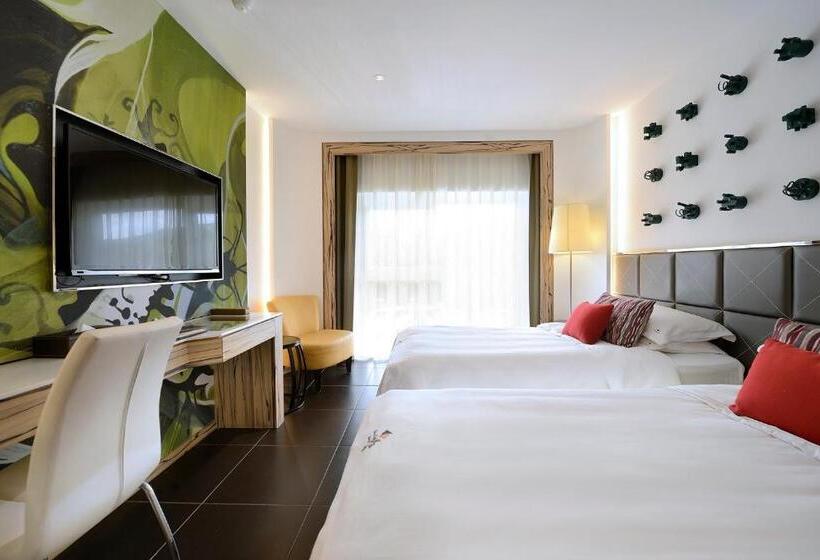 اتاق استاندارد با چشمانداز کوهستان, Chateau Beach Resort Kenting