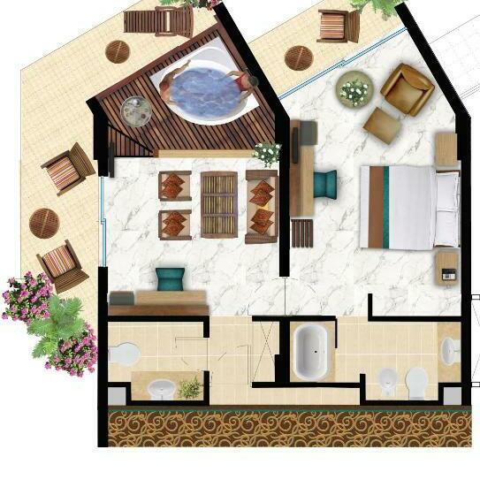 סוויטת אקזקיוטיב נוף לים, The Grandresort   Limited Edition By Leonardo Hotels