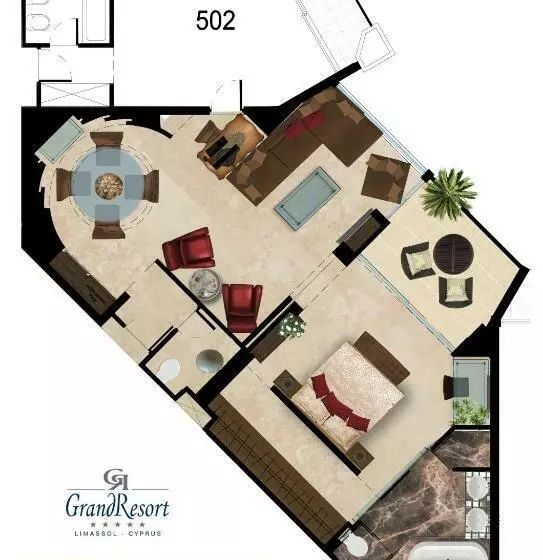 سوئیت پرزیدنت, The Grandresort   Limited Edition By Leonardo Hotels