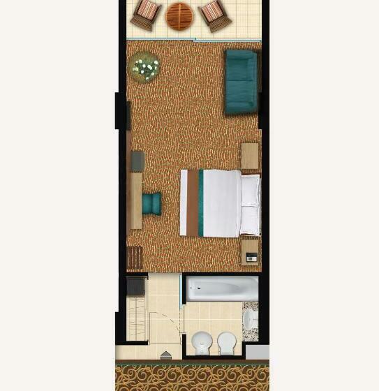 חדר משפחתי דלוקס, The Grandresort   Limited Edition By Leonardo Hotels