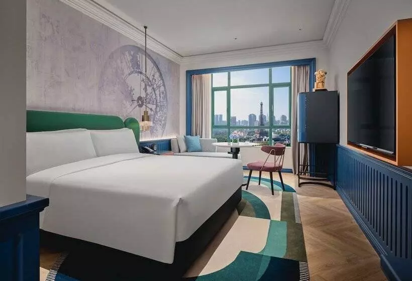 ダブルベッドスタンダードルーム, Indigo Shenzhen Overseas Chinese Town, An Ihg