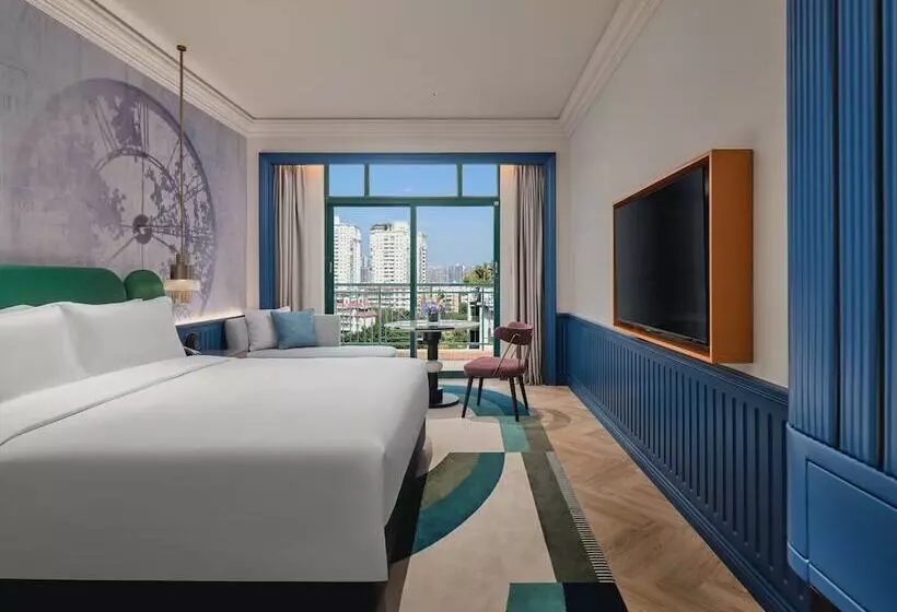 ダブルベッドスタンダードルーム, Indigo Shenzhen Overseas Chinese Town, An Ihg