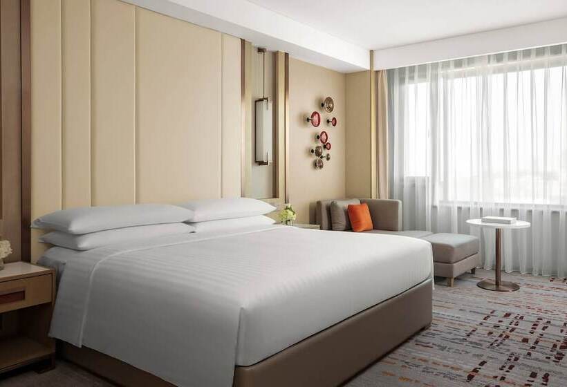 디럭스 룸, Shanghai Marriott Hotel Hongqiao