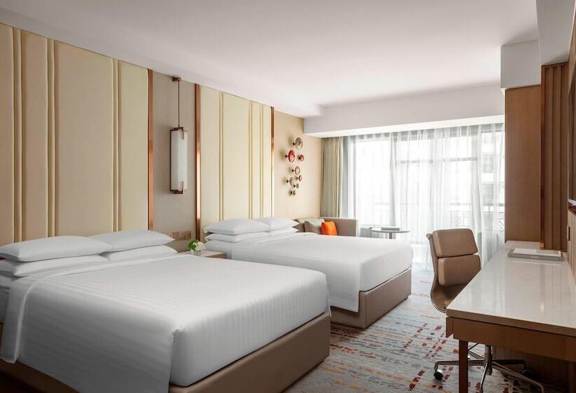 디럭스 룸, Shanghai Marriott Hotel Hongqiao
