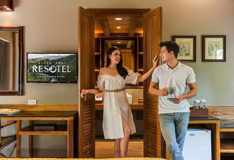 غرفة ديلوكس, River Kwai Resotel