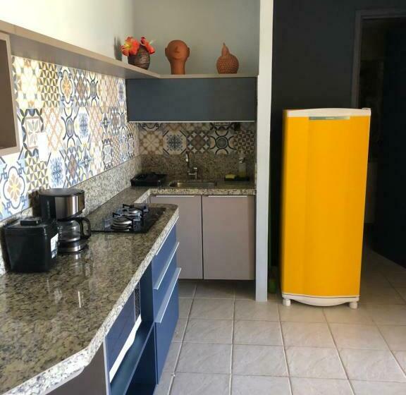 带1个卧室的带阳台的公寓, Muro Alto Suites Marupiara