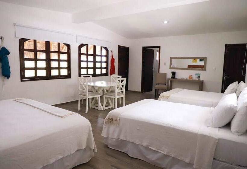 ファミリールーム, Casa Shiva Bacalar By Mij