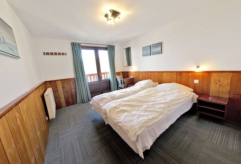 اتاق استاندارد با بالکن, Chalethotel Belle Etoile By Skinetworks