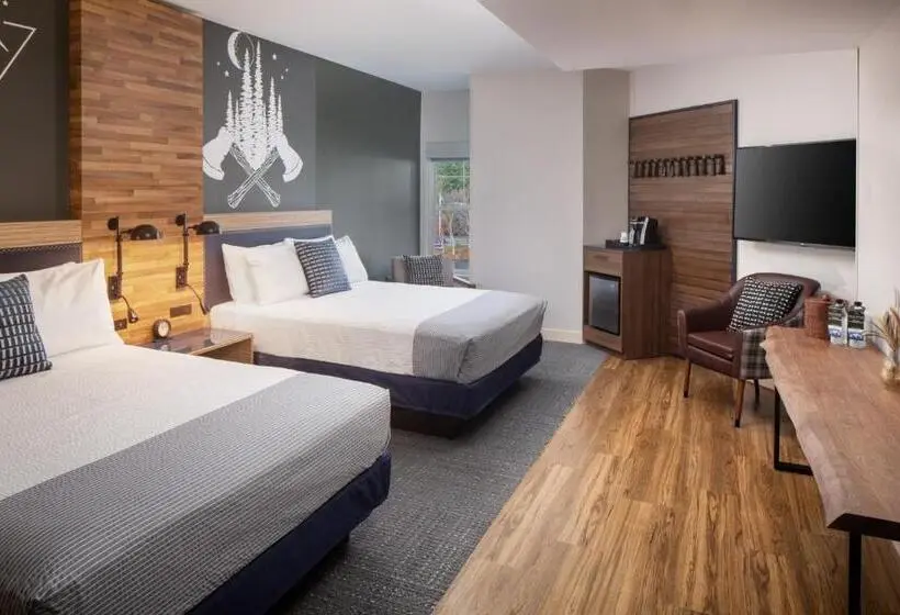 اتاق استاندارد با تخت دو نفره بزرگ, Voco Saranac Lake Ny Waterfront, An Ihg