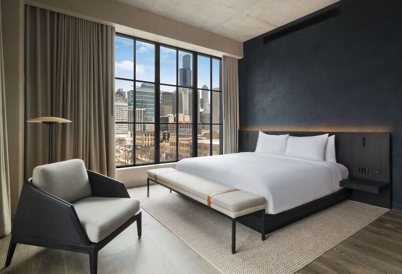 Camera Deluxe Vista Città, Nobu Hotel Chicago