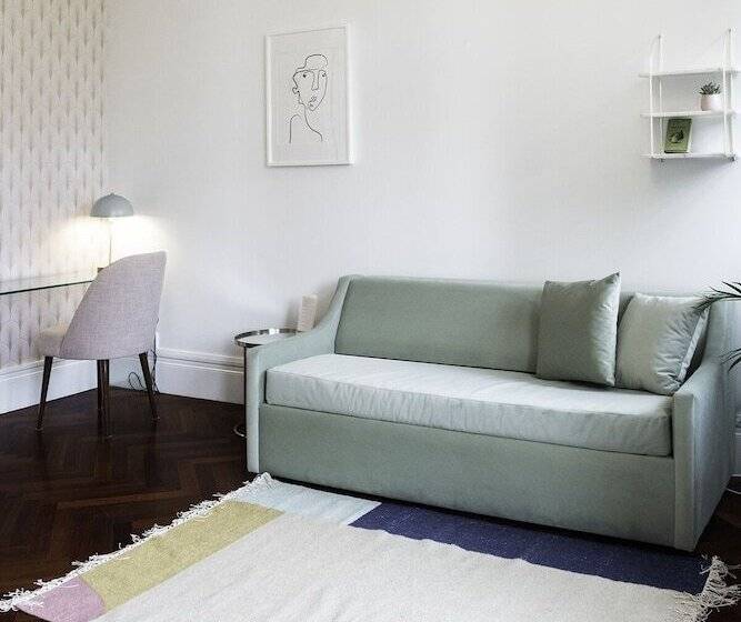 آپارتمان 1 خوابه با چشمانداز باغ, Trindade Premium Apartments