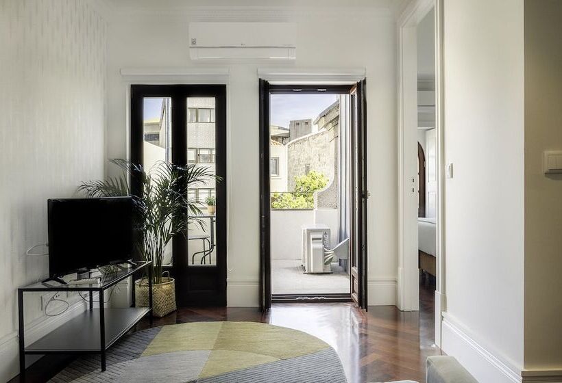 آپارتمان 1 خوابه با تراس, Trindade Premium Apartments