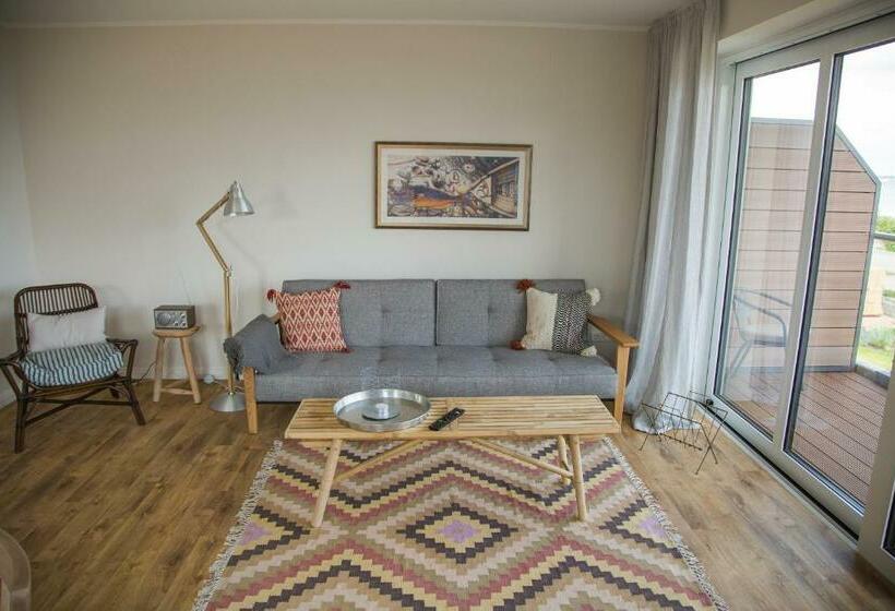 סוויטת דלוקס נוף לים, Ostseestrandhausholnis