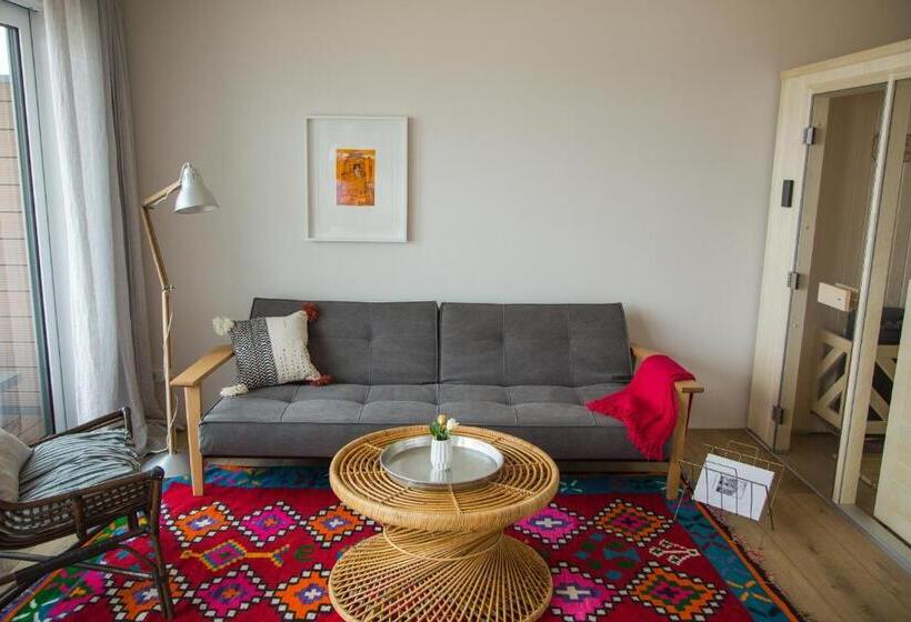 דירת פנטהאוז 1 חדרי שינה, Ostseestrandhausholnis